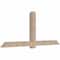 Ekena Millwork Eugene Smooth Timber Gable Bracket, Douglas Fir, 96"W x 40"H x 5 1/2"D x 5 1/2"F, 10/12 Pitch GBW096X40X0606EUG00SDF - alternate 4